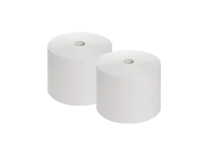 Bobina industrial de papel 300 mts blanco