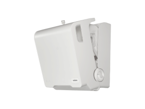Dispenser mecanico auto cut para toallas intercaladas en blanco