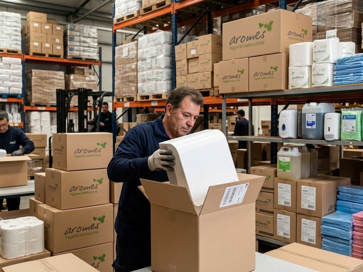 En aromes trabajamos con distribuidores
